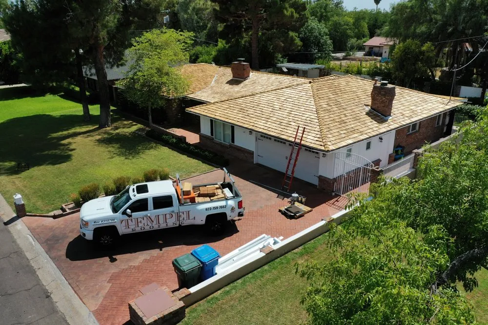 Slide of Tempel Roofing