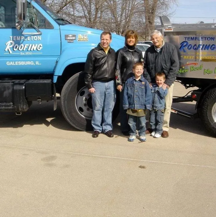 Slide of Templeton Roofing Company
