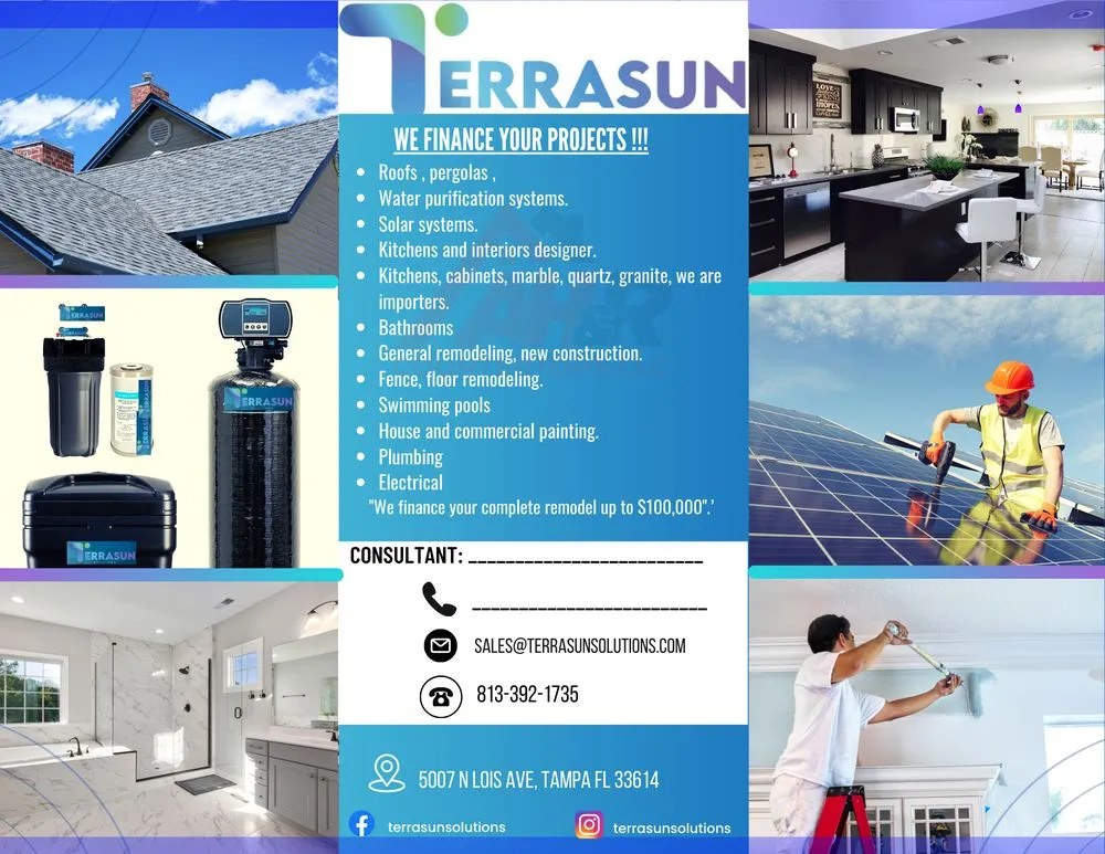Slide of Terrasun Solutions