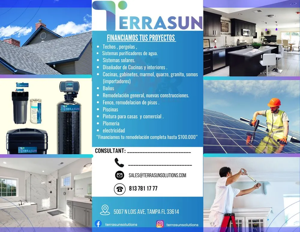 Slide of Terrasun Solutions