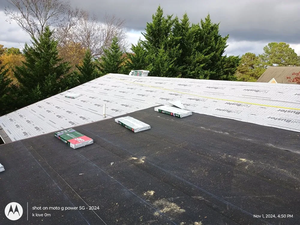 Slide of Terry Ewell the Roofer