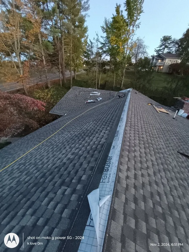 Slide of Terry Ewell the Roofer