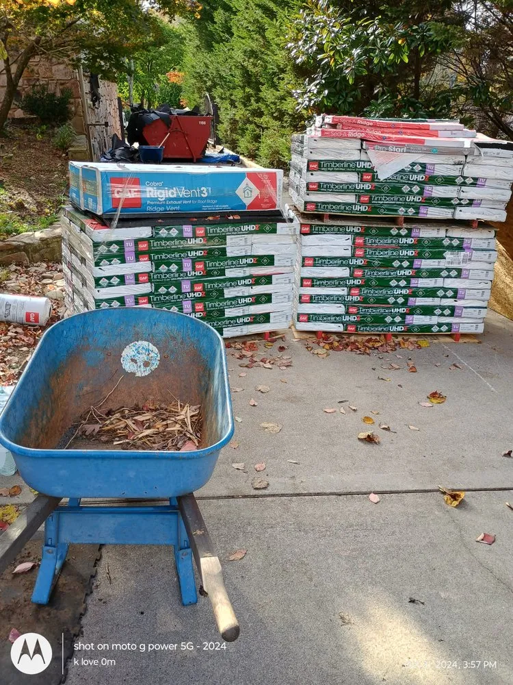 Slide of Terry Ewell the Roofer