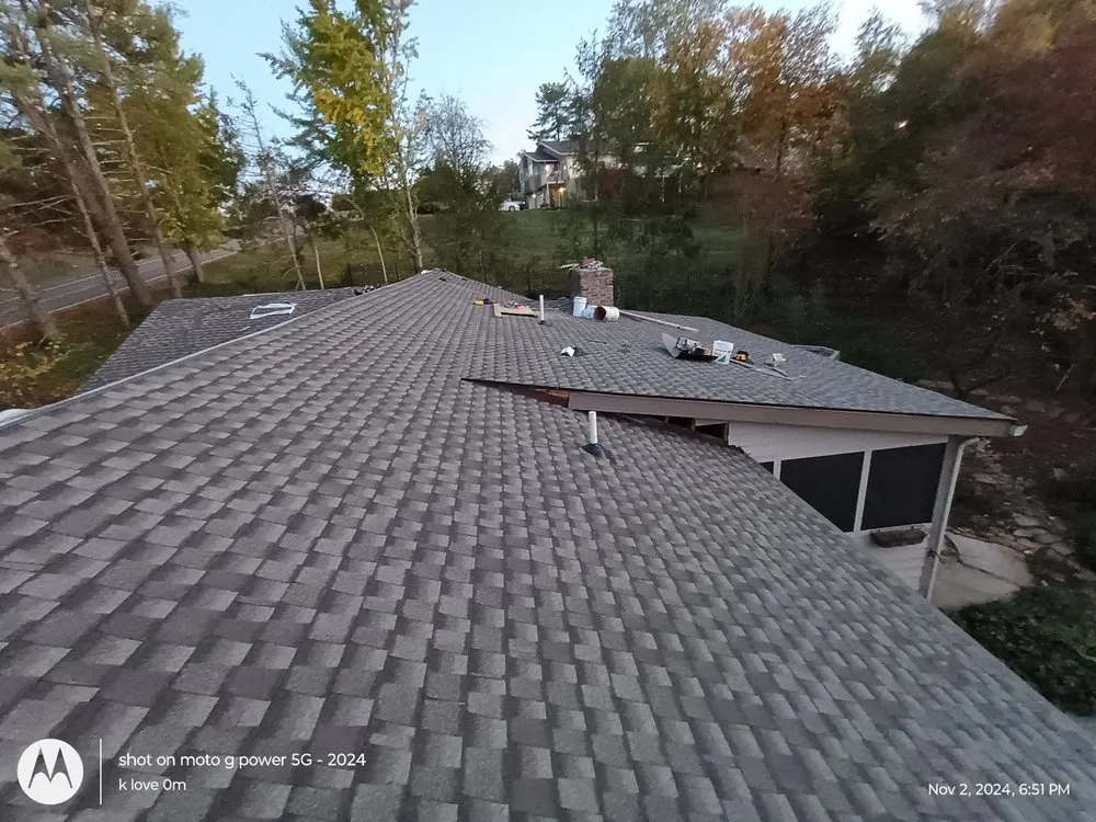 Slide of Terry Ewell the Roofer