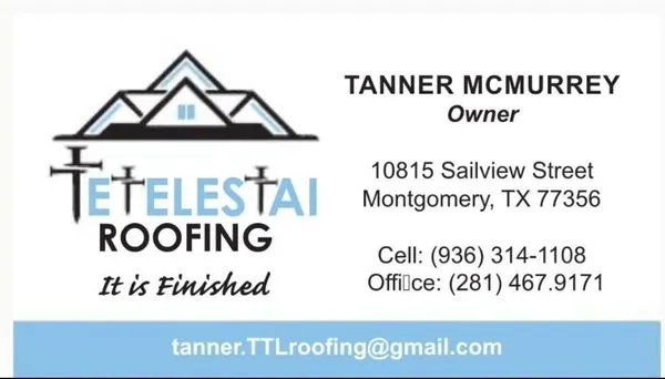 Tetelestai Roofing Logo