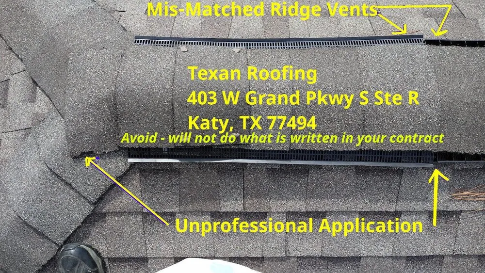 Slide of Texan Roofing