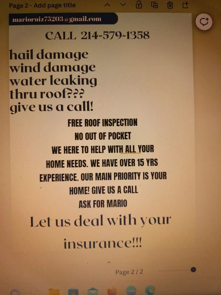 Slide of Texas Five Star Roofing