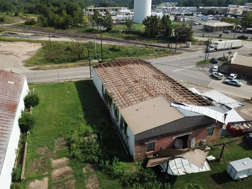 Slide of Texas Roof Support