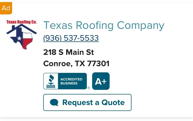 Slide of Texas Roofing