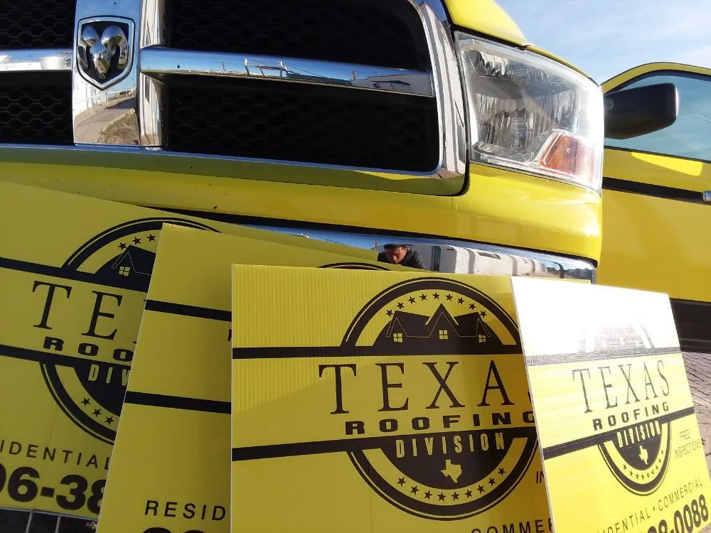 Slide of Texas Roofing Division