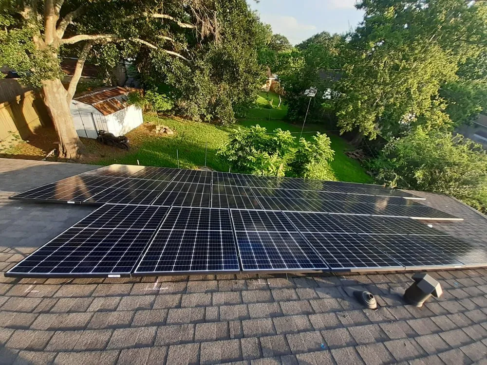 Slide of Texas Solar Farms