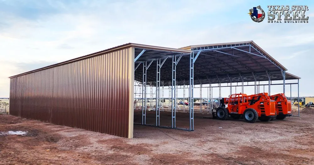 Slide of Texas Star Steel Metal Buildings