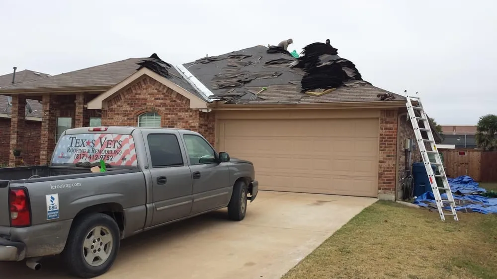 Slide of Texas Vets Roofing
