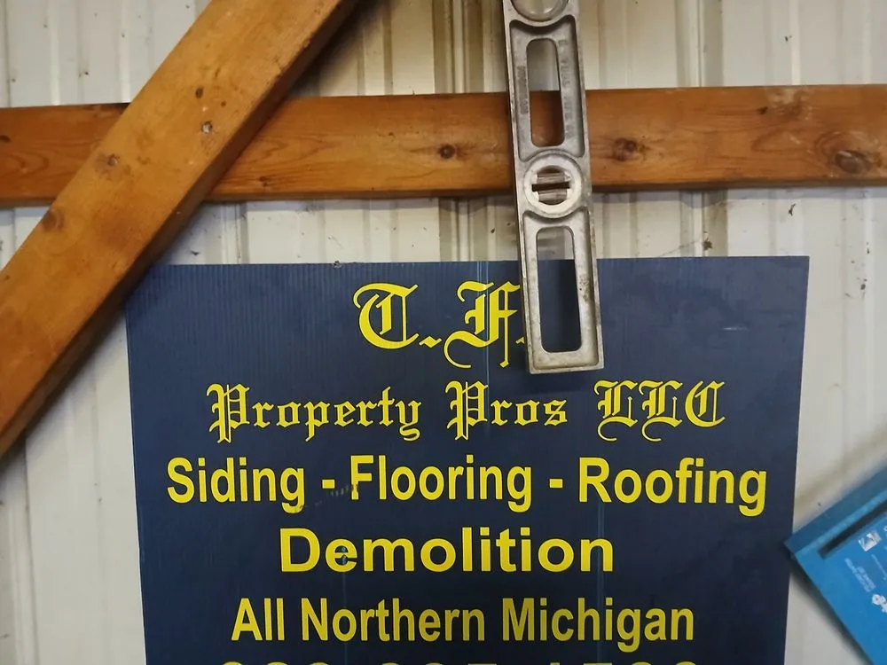 Expert roof installation in Spruce, MI by T.F. Property Pros