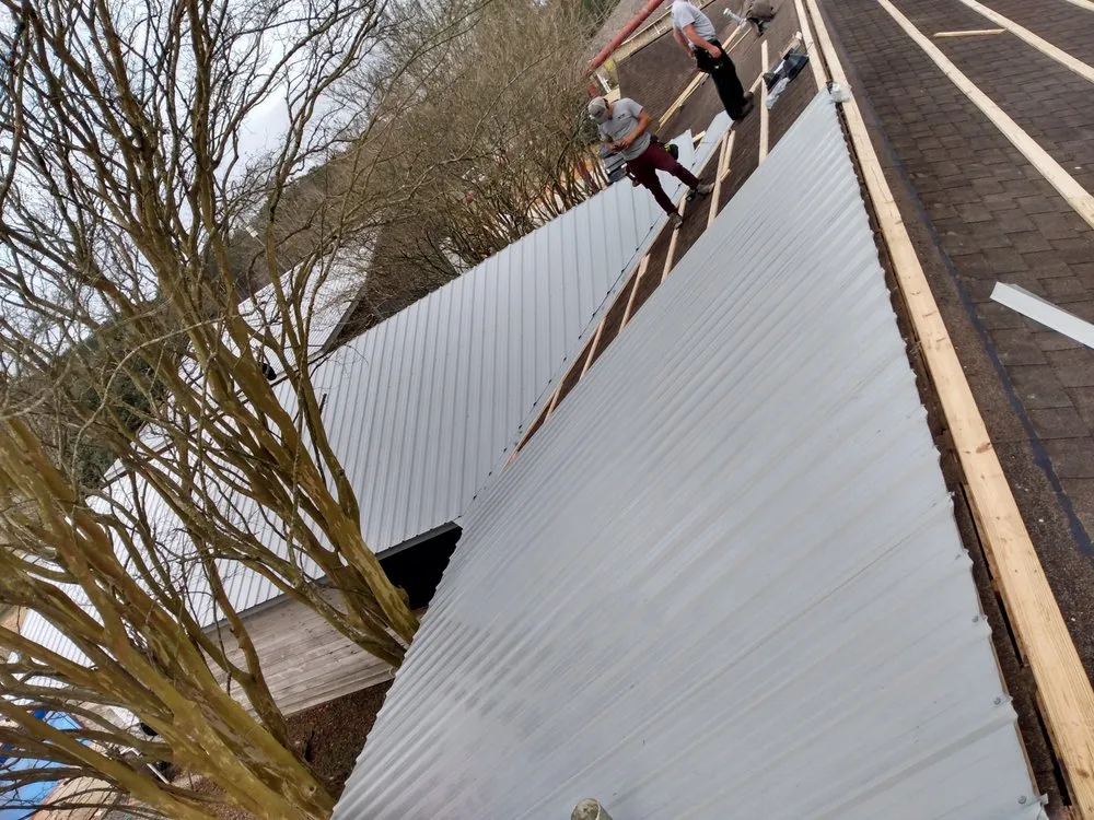 Slide of Tha Roofing company