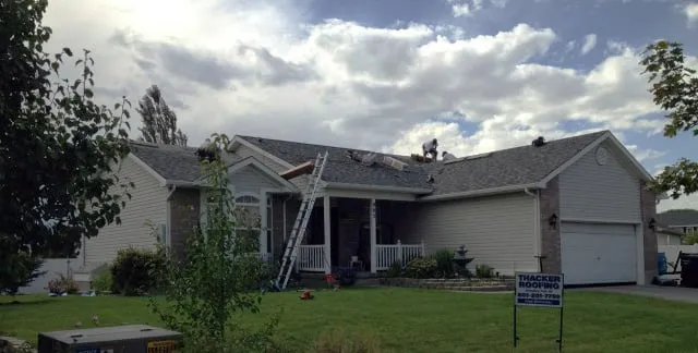 Slide of Thacker Roofing