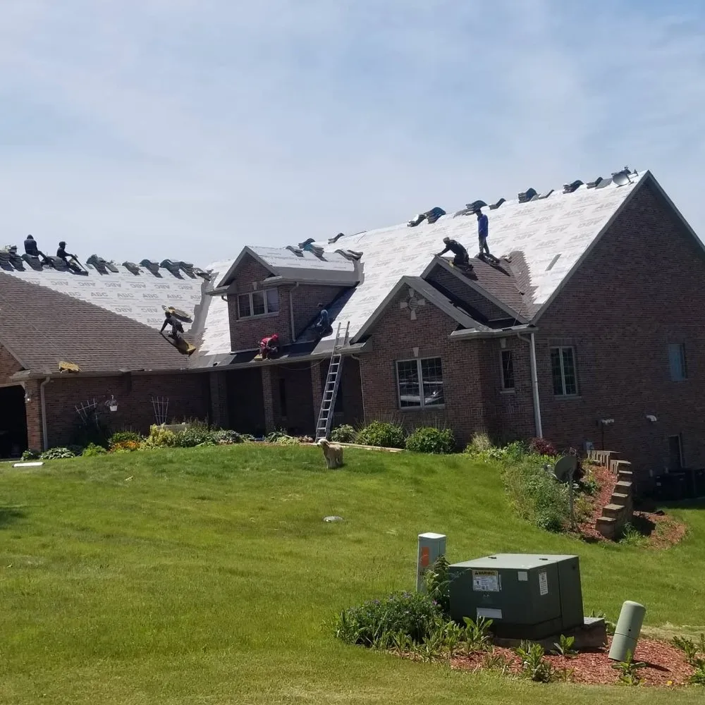 Slide of The 3 Roofers Construction