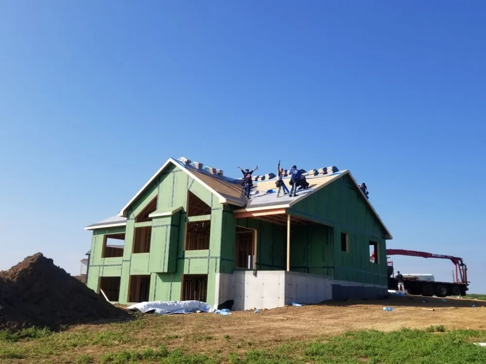 Slide of The 3 Roofers Construction