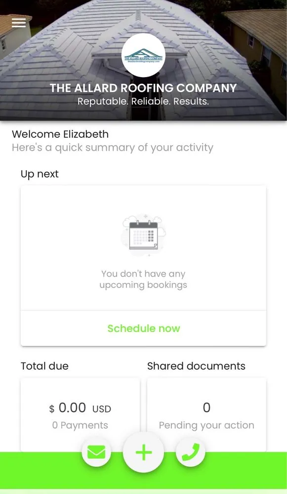 Slide of The Allard Roofing