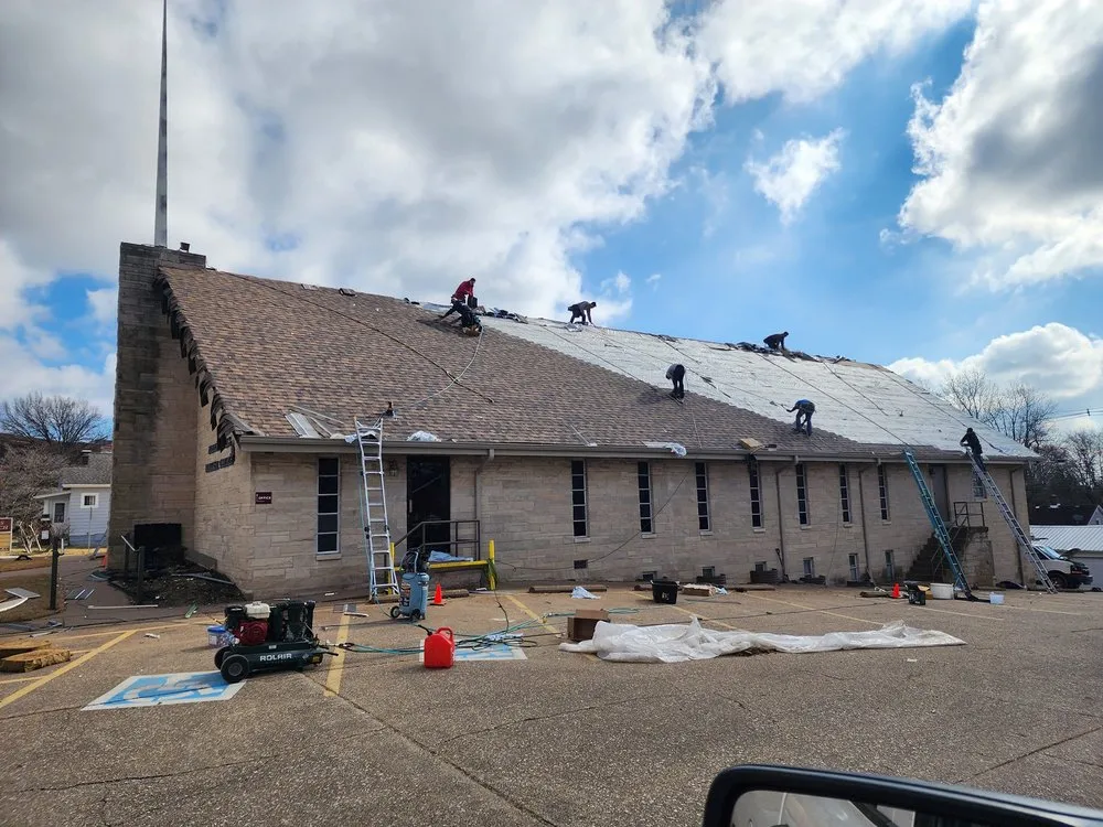 Slide of The Barn Guys