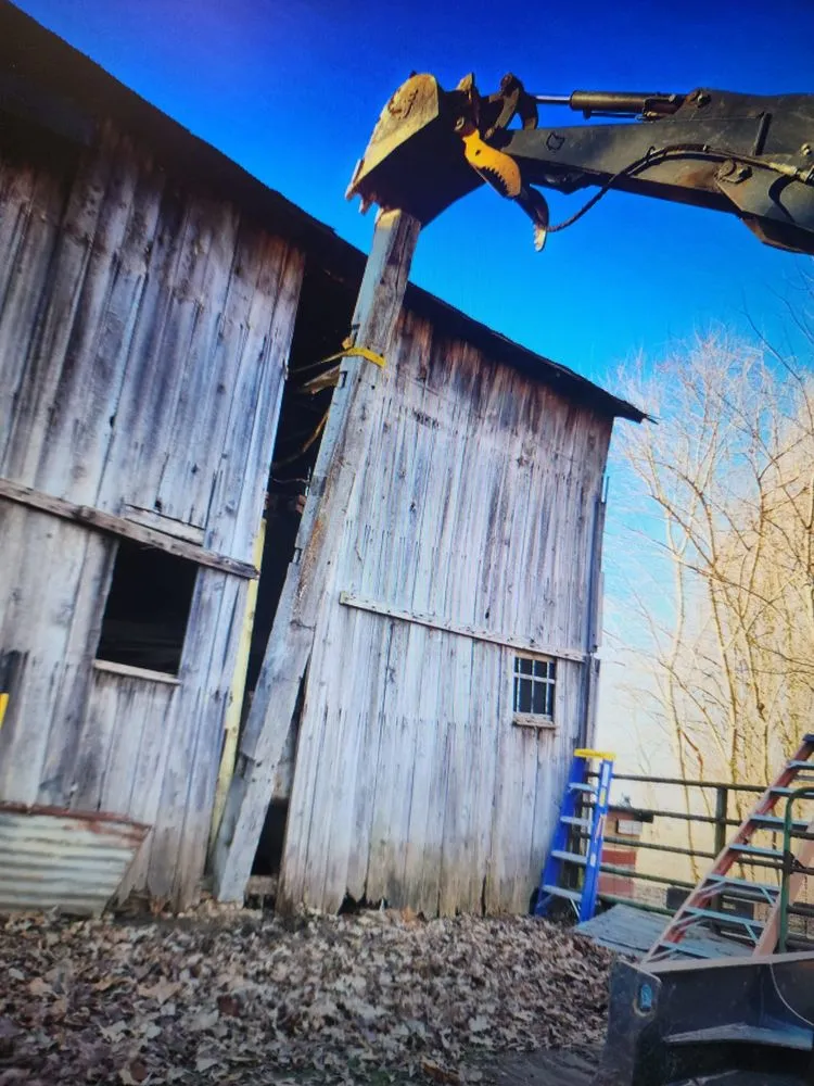 Slide of The Barn Guys