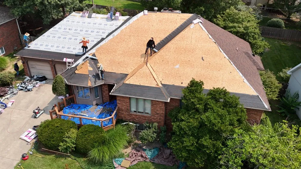 Slide of The Best Roofing Company