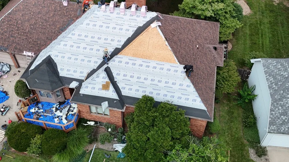 Slide of The Best Roofing Company