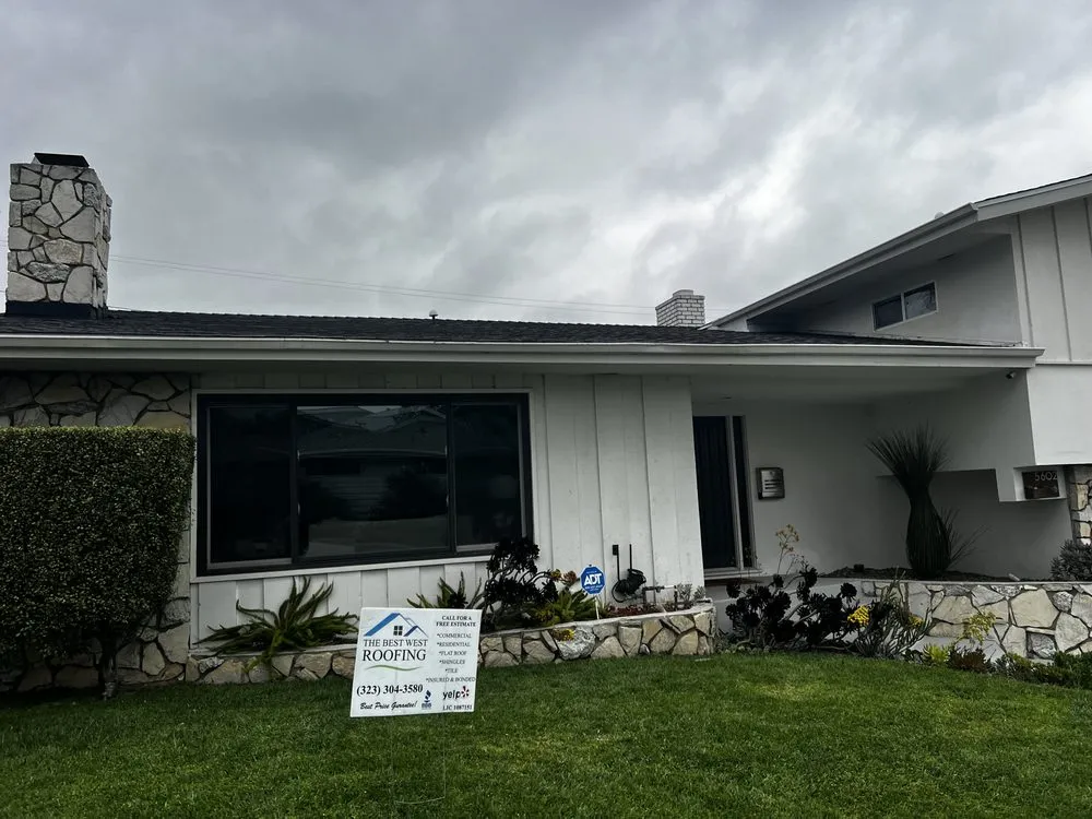 Trusted roof repair in Encino, CA by The Best West Roofing
