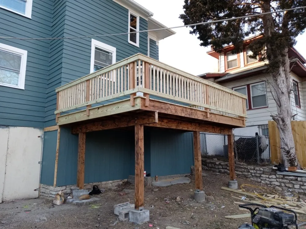 Local roof leak repair after storm damage in Drexel, MO by The Busy Beez