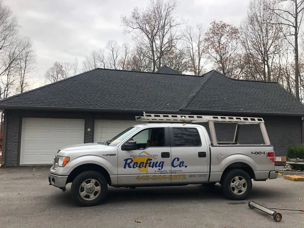 Slide of The Carroll County Roofing Company