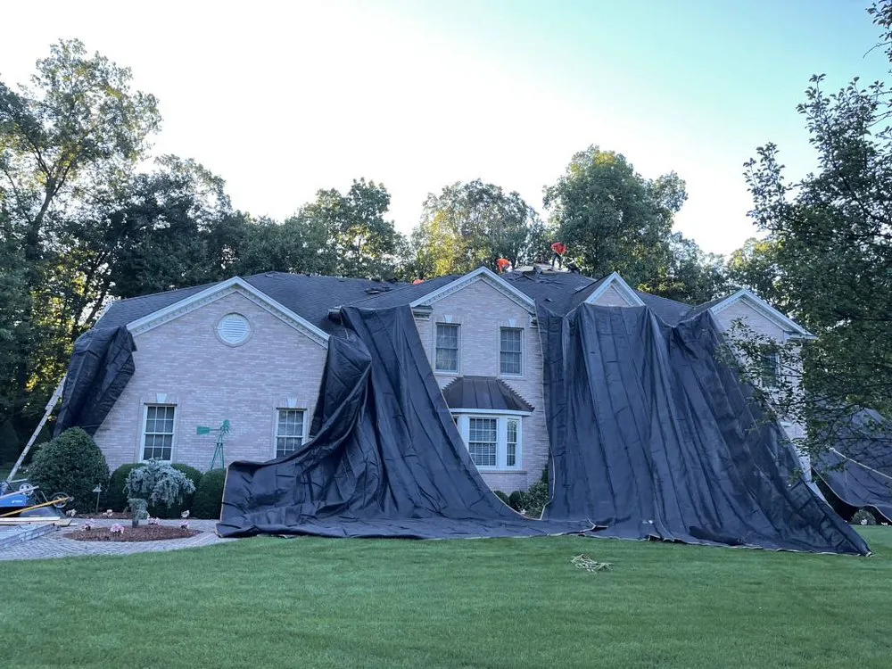 Professional roof leak repair in Bergen County, NJ by The Exterior Company