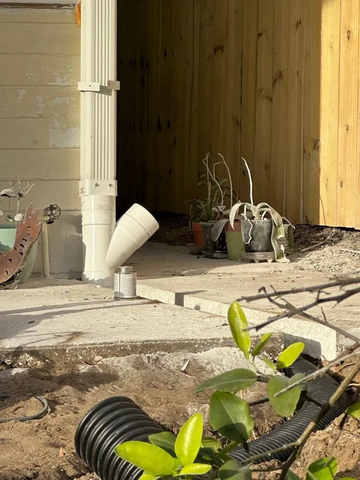 Slide of The French Drain Guys