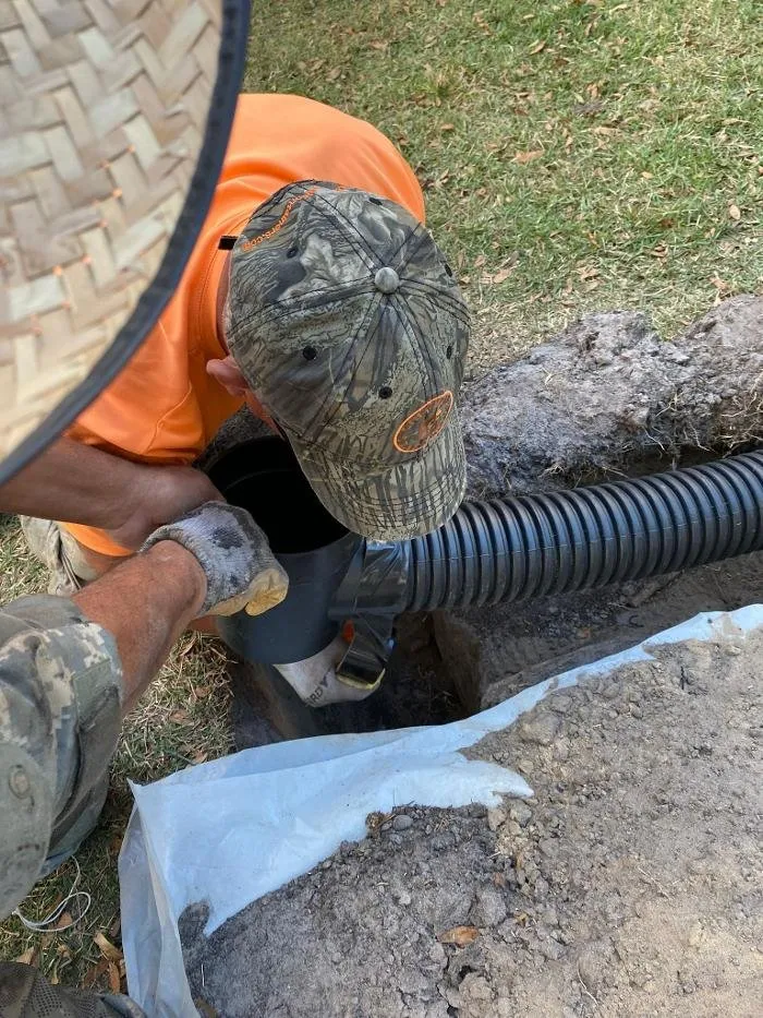 Slide of The French Drain Guys