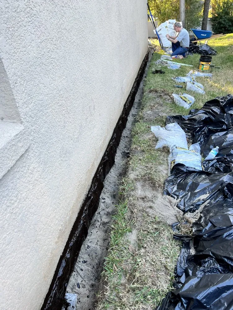 Slide of The French Drain Guys