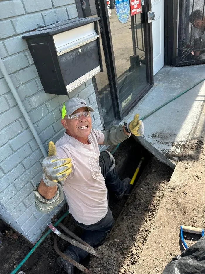 Slide of The French Drain Guys