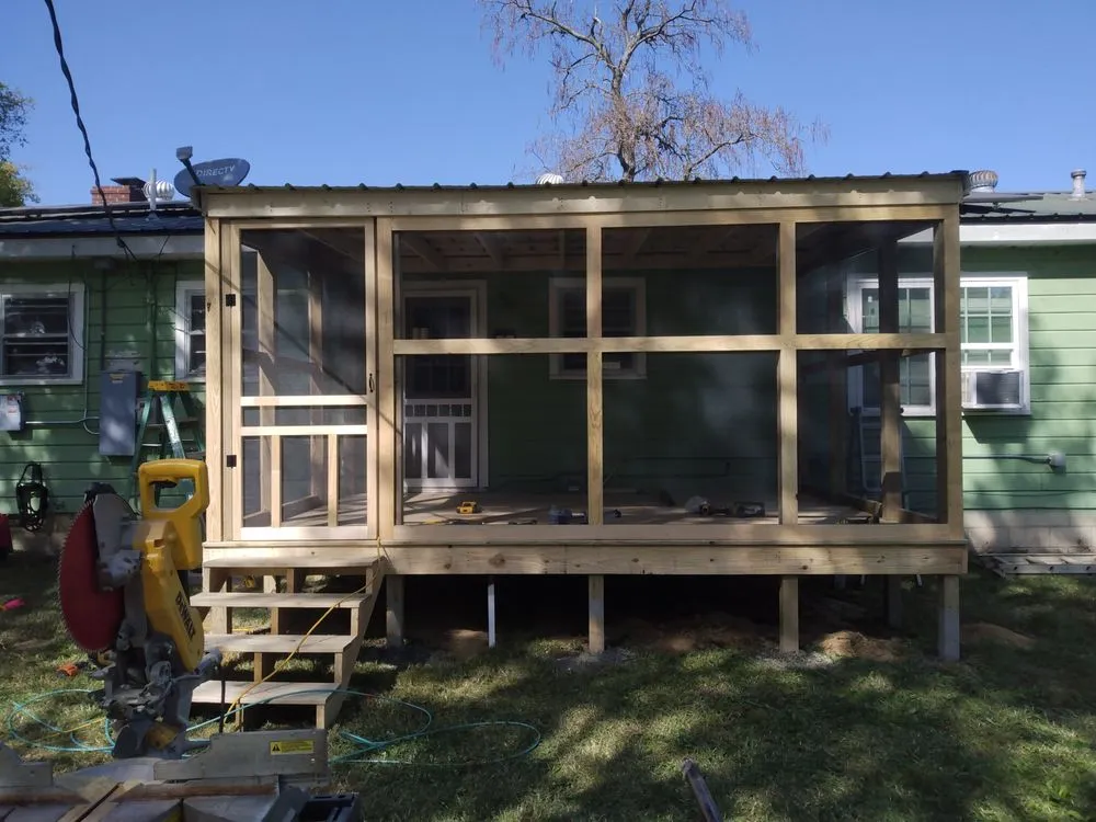 Licensed storm damage roof repair in Howe, OK - The God Squad Construction
