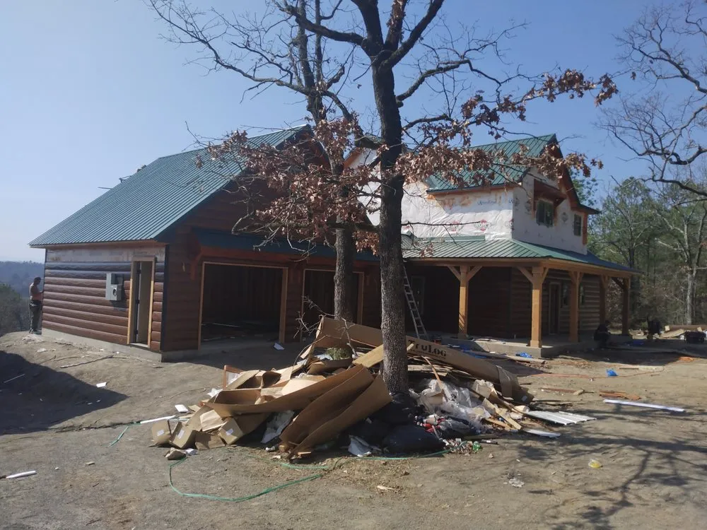 Expert residential roofing service for homes in Howe, OK by The God Squad Construction