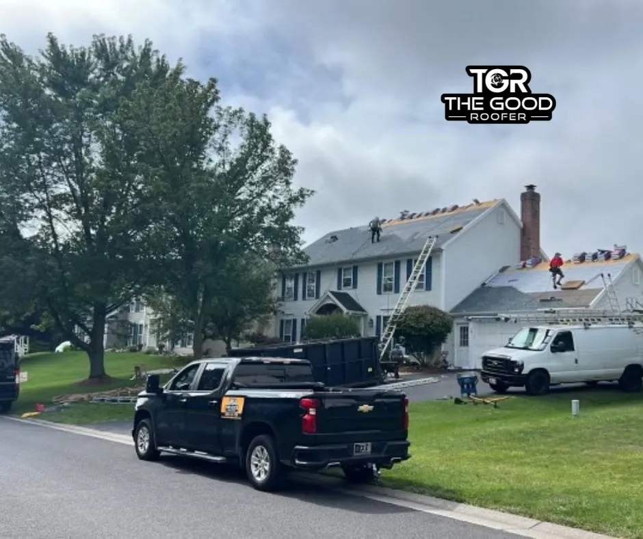 Slide of The Good Roofer