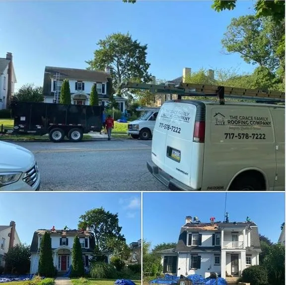 Slide of The Grace Family Roofing Company