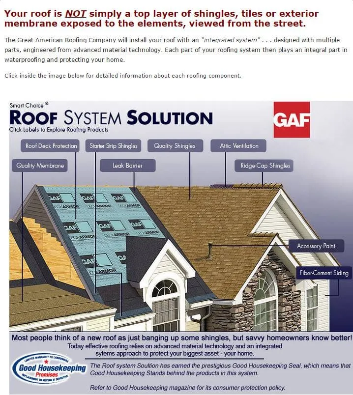 Slide of The Great American Roofing Company