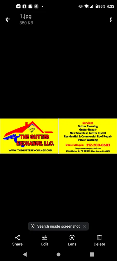 Slide of The Gutter Exchange