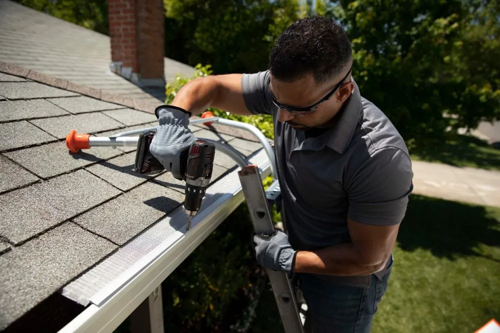 Slide of The Gutter Guard Specialist