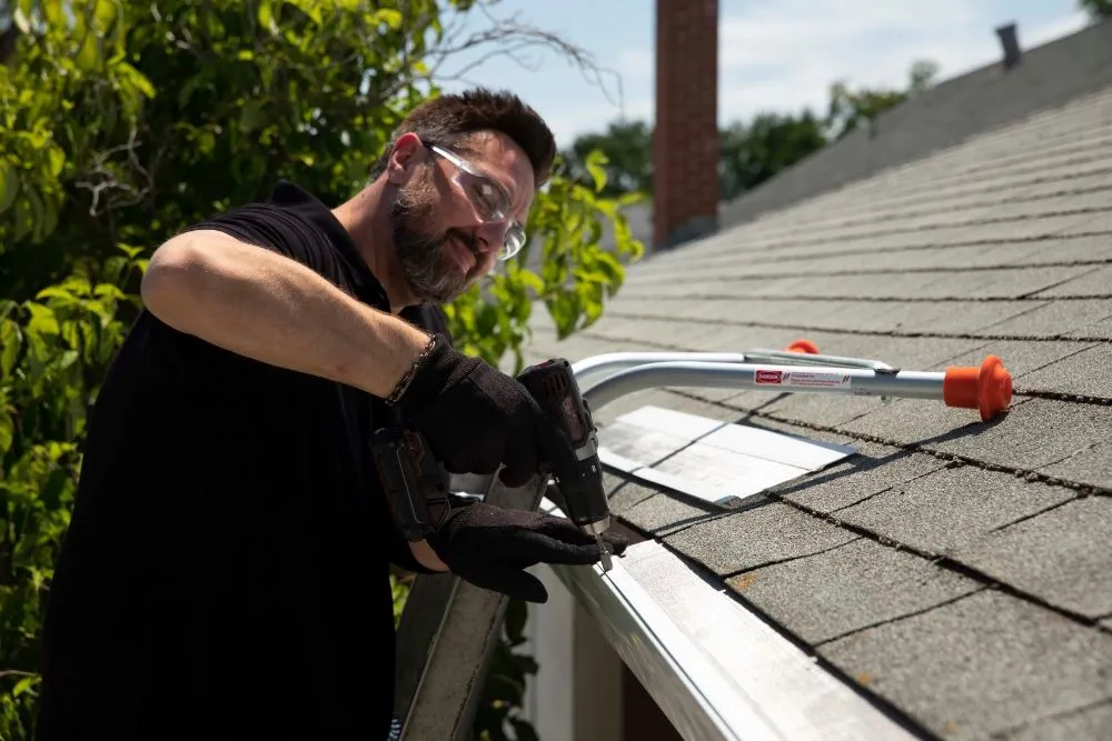 Slide of The Gutter Guard Specialist