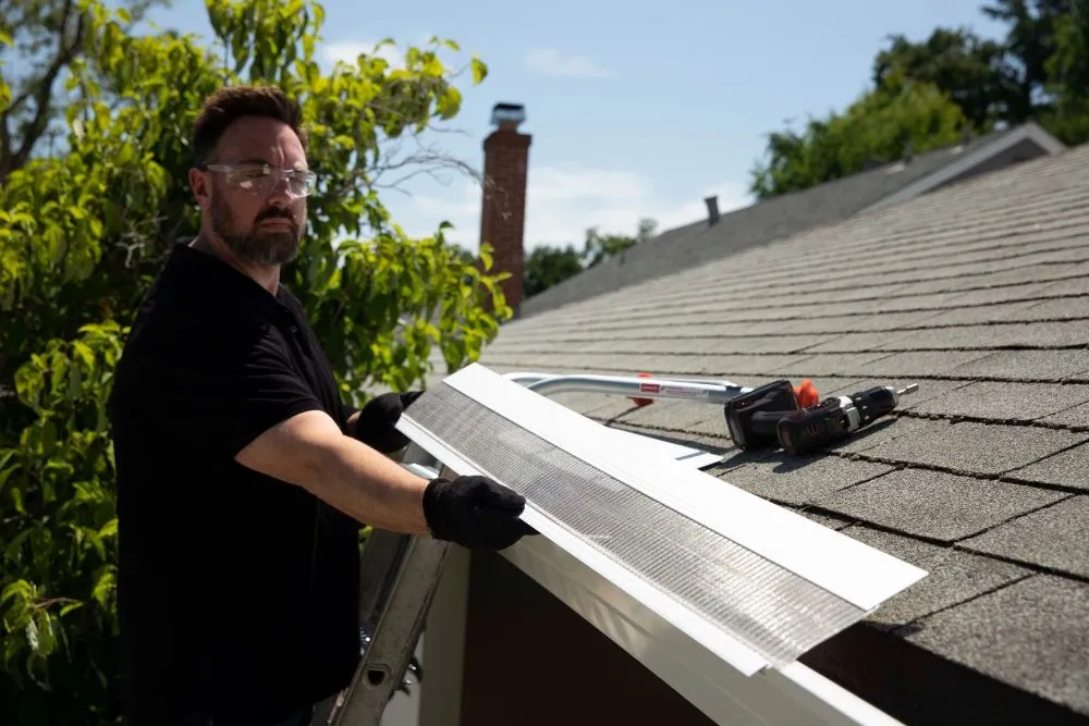 Slide of The Gutter Guard Specialist