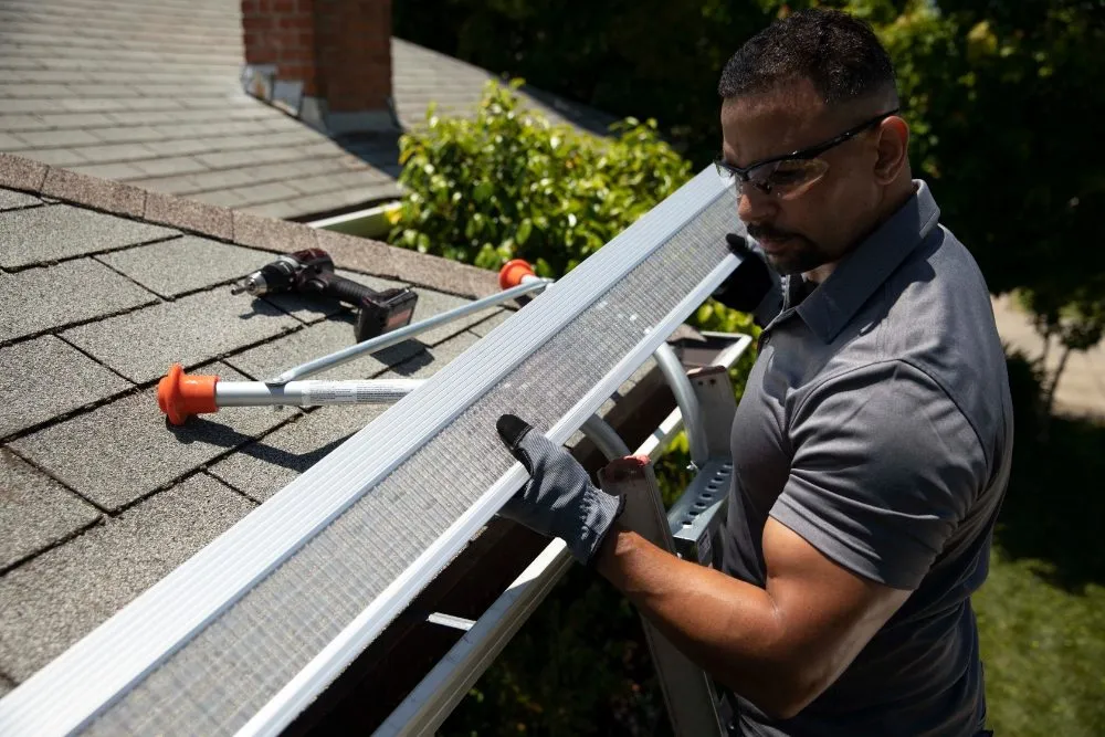 Slide of The Gutter Guard Specialist