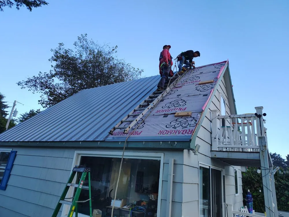 Slide of The Gutter Guy  A V Roofing