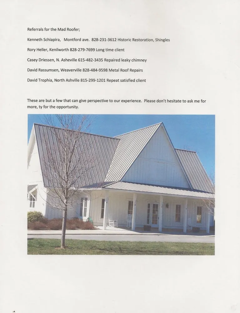 Local flat roof repair after storm damage across Arden, NC - The Mad Roofer
