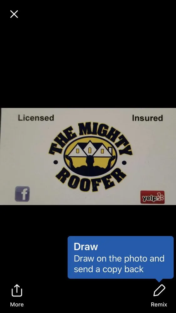 Slide of The Mighty Roofer
