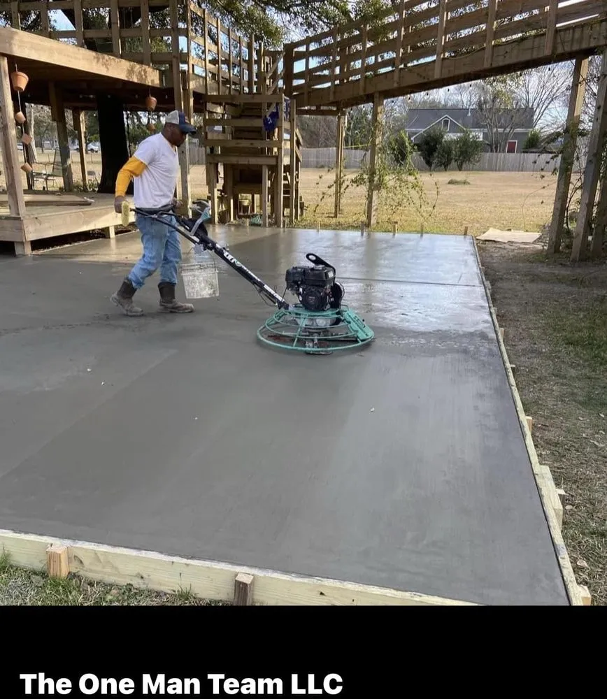 Slide of The One Man Team