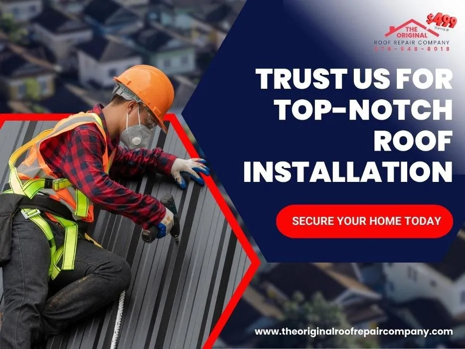 Slide of The Original Roof Repair